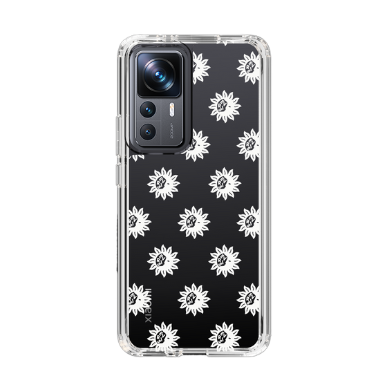 Slim Protection Case［ EVRIS - Sunny Motif - White ］