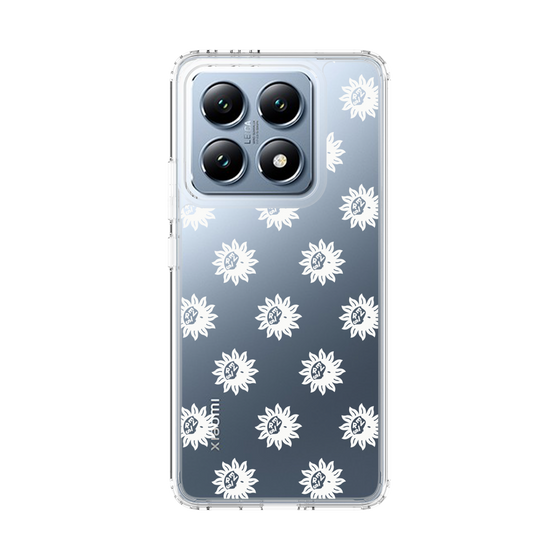 Slim Protection Case［ EVRIS - Sunny Motif - White ］