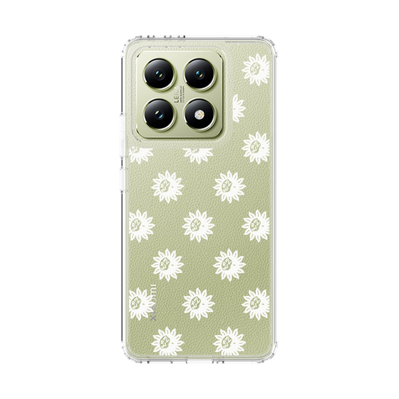 Slim Protection Case［ EVRIS - Sunny Motif - White ］