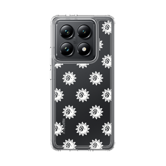 Slim Protection Case［ EVRIS - Sunny Motif - White ］