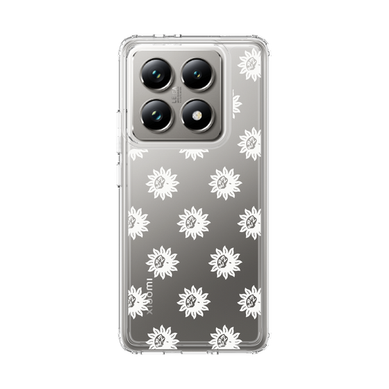 Slim Protection Case［ EVRIS - Sunny Motif - White ］