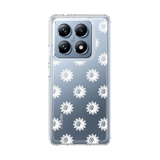 Slim Protection Case［ EVRIS - Sunny Motif - White ］