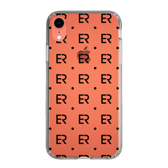 Slim Protection Case［ EVRIS - Monogram - Black ］
