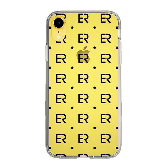 Slim Protection Case［ EVRIS - Monogram - Black ］