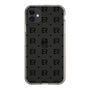 Slim Protection Case［ EVRIS - Monogram - Black ］