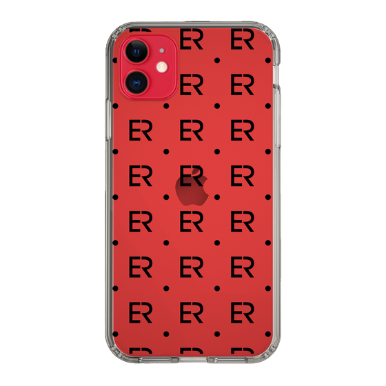 Slim Protection Case［ EVRIS - Monogram - Black ］