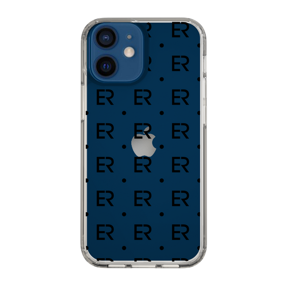 Slim Protection Case［ EVRIS - Monogram - Black ］