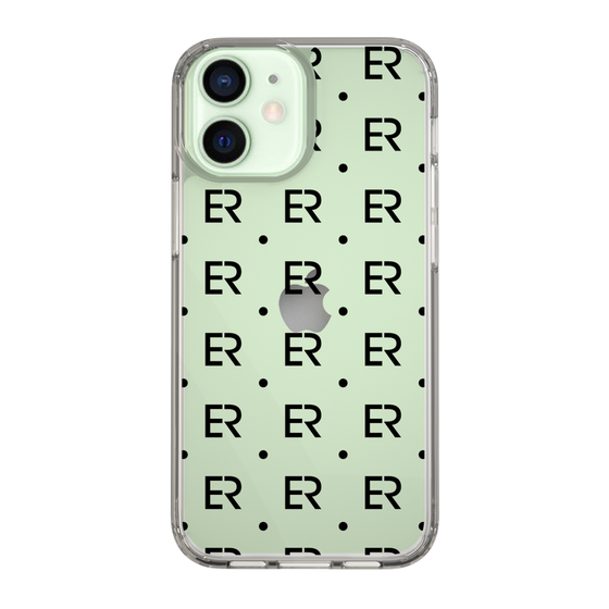 Slim Protection Case［ EVRIS - Monogram - Black ］