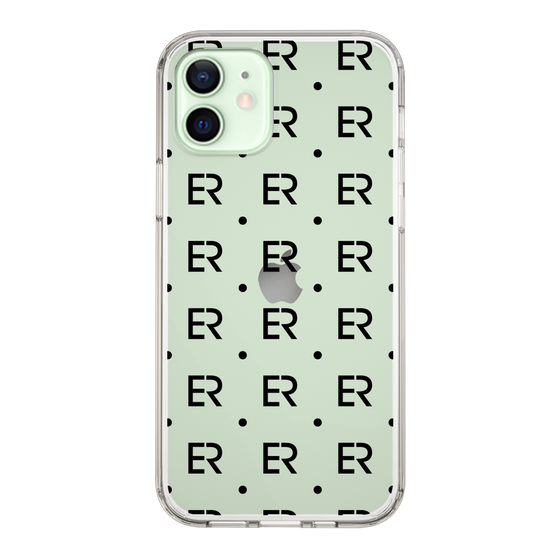 Slim Protection Case［ EVRIS - Monogram - Black ］