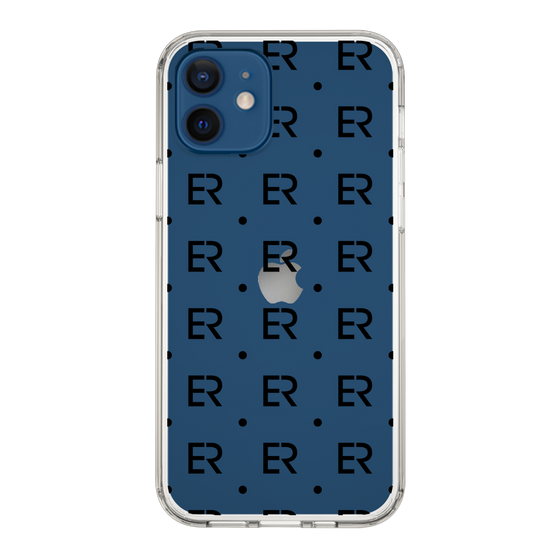 Slim Protection Case［ EVRIS - Monogram - Black ］