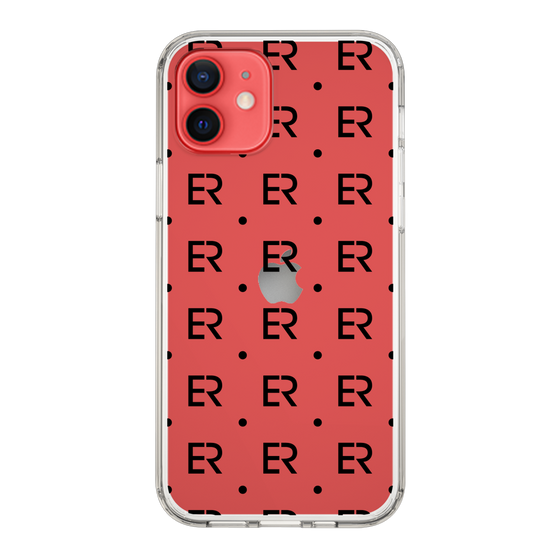 Slim Protection Case［ EVRIS - Monogram - Black ］