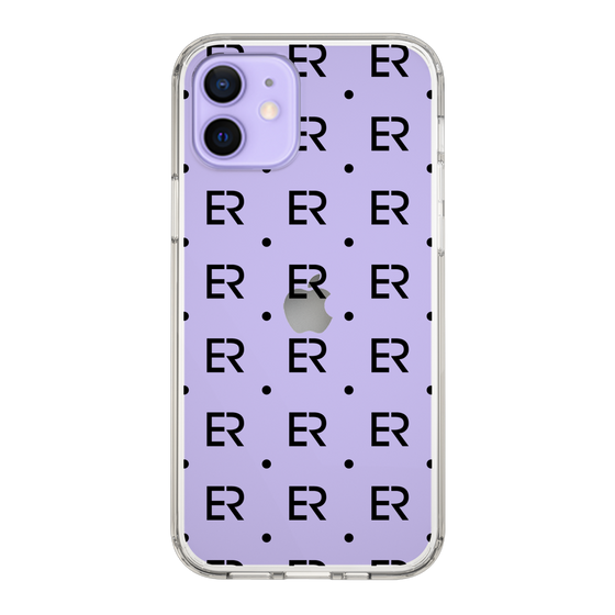 Slim Protection Case［ EVRIS - Monogram - Black ］