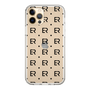 Slim Protection Case［ EVRIS - Monogram - Black ］