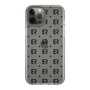 Slim Protection Case［ EVRIS - Monogram - Black ］
