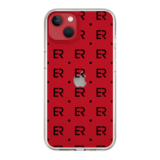 Slim Protection Case［ EVRIS - Monogram - Black ］