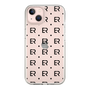 Slim Protection Case［ EVRIS - Monogram - Black ］