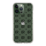 Slim Protection Case［ EVRIS - Monogram - Black ］