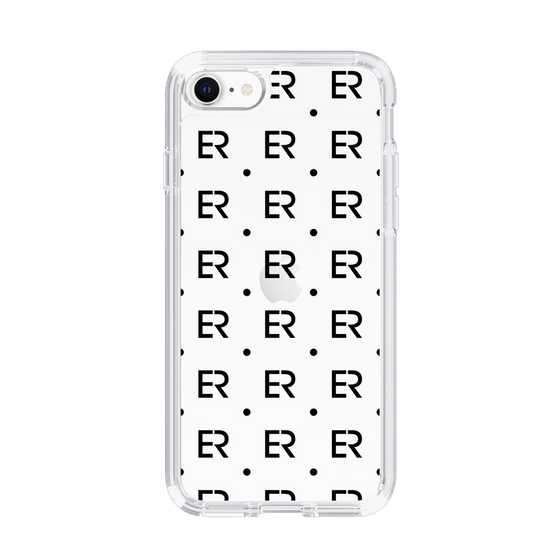 Slim Protection Case［ EVRIS - Monogram - Black ］
