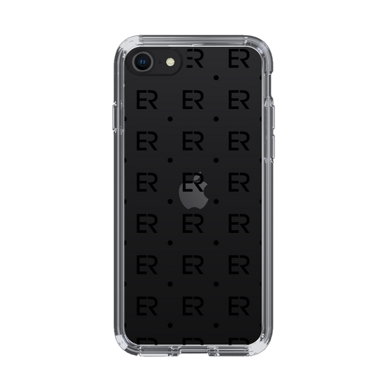 Slim Protection Case［ EVRIS - Monogram - Black ］