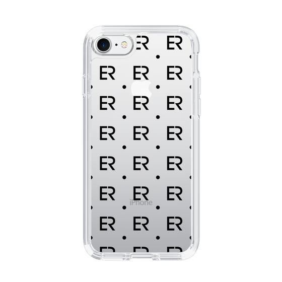 Slim Protection Case［ EVRIS - Monogram - Black ］