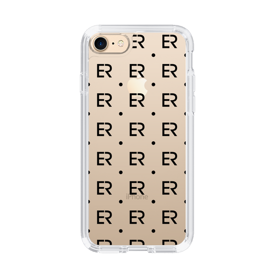 Slim Protection Case［ EVRIS - Monogram - Black ］