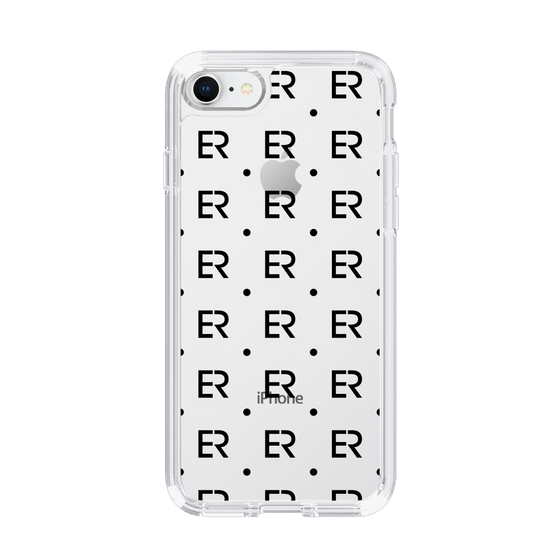 Slim Protection Case［ EVRIS - Monogram - Black ］