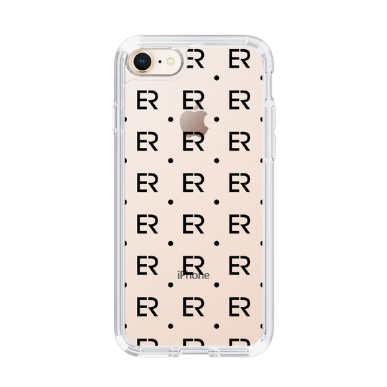 Slim Protection Case［ EVRIS - Monogram - Black ］