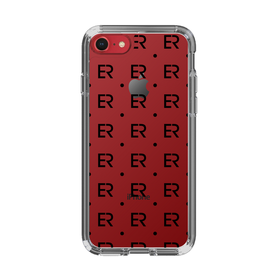 Slim Protection Case［ EVRIS - Monogram - Black ］