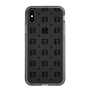 Slim Protection Case［ EVRIS - Monogram - Black ］