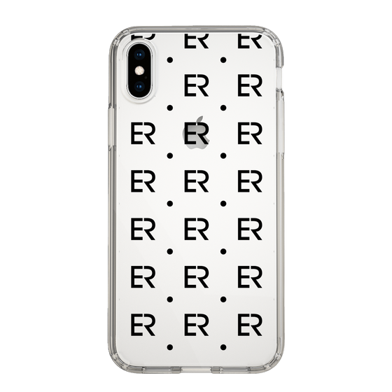 Slim Protection Case［ EVRIS - Monogram - Black ］