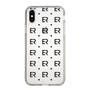 Slim Protection Case［ EVRIS - Monogram - Black ］