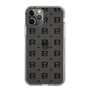 Slim Protection Case［ EVRIS - Monogram - Black ］