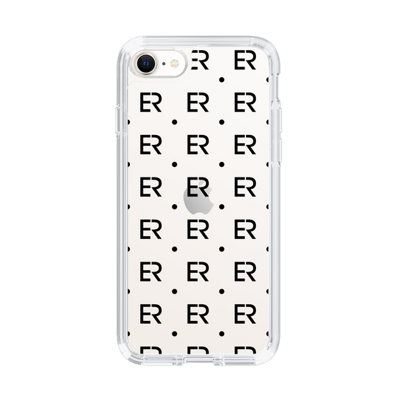 Slim Protection Case［ EVRIS - Monogram - Black ］