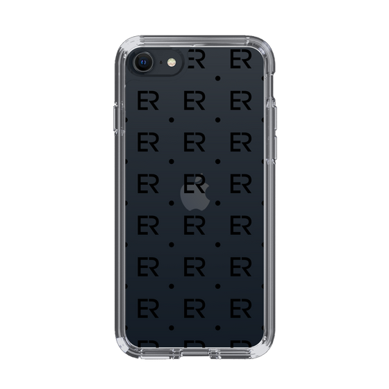 Slim Protection Case［ EVRIS - Monogram - Black ］