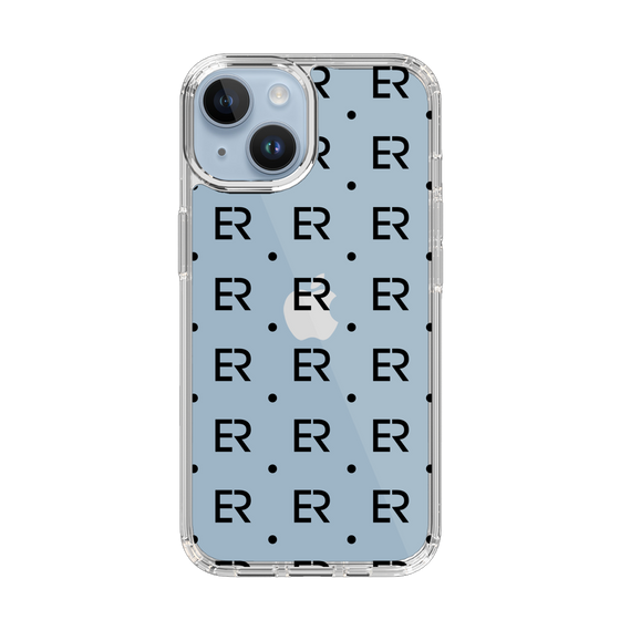 Slim Protection Case［ EVRIS - Monogram - Black ］