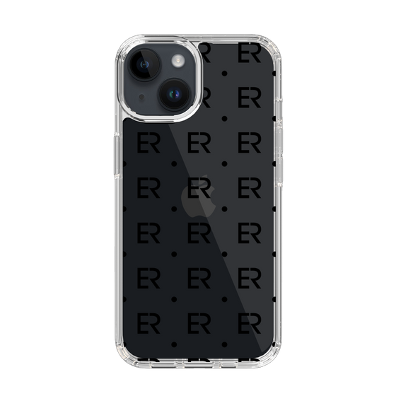 Slim Protection Case［ EVRIS - Monogram - Black ］
