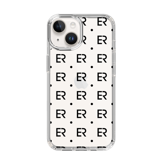 Slim Protection Case［ EVRIS - Monogram - Black ］
