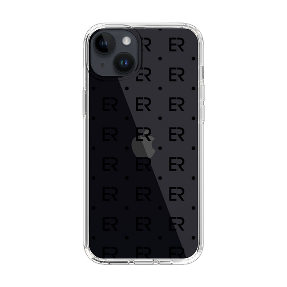 Slim Protection Case［ EVRIS - Monogram - Black ］