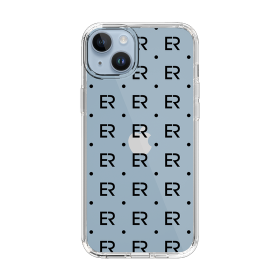 Slim Protection Case［ EVRIS - Monogram - Black ］