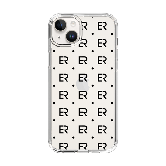 Slim Protection Case［ EVRIS - Monogram - Black ］