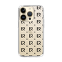 Slim Protection Case［ EVRIS - Monogram - Black ］