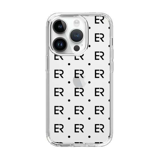 Slim Protection Case［ EVRIS - Monogram - Black ］