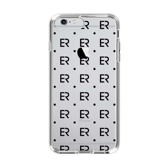 Slim Protection Case［ EVRIS - Monogram - Black ］