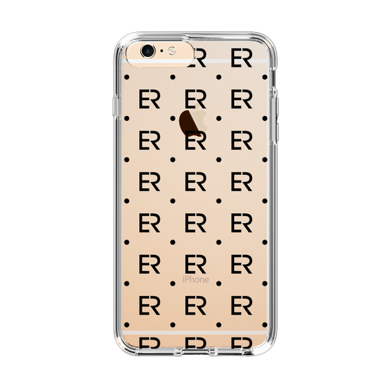 Slim Protection Case［ EVRIS - Monogram - Black ］