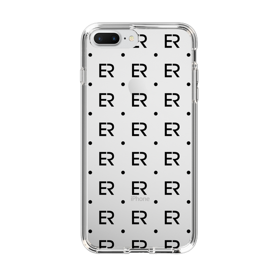 Slim Protection Case［ EVRIS - Monogram - Black ］