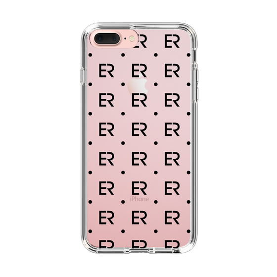 Slim Protection Case［ EVRIS - Monogram - Black ］