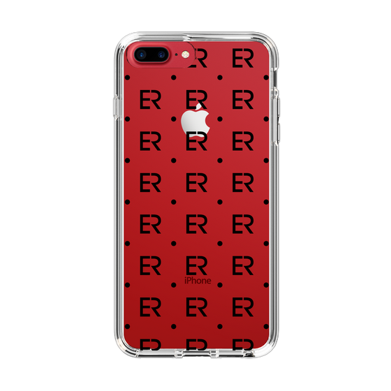 Slim Protection Case［ EVRIS - Monogram - Black ］