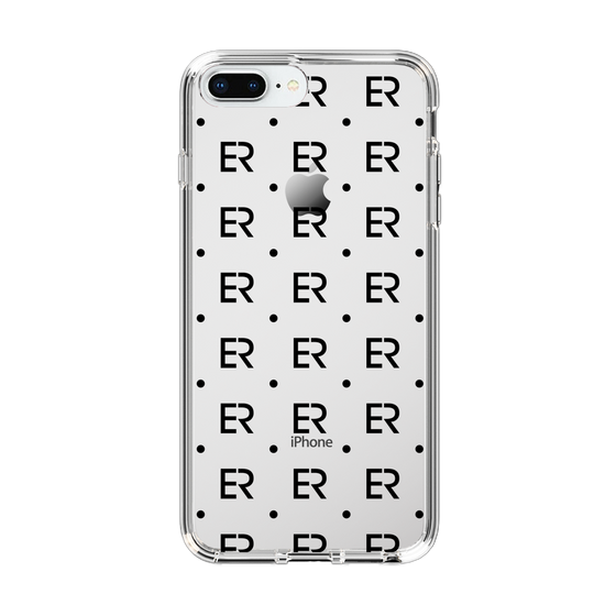 Slim Protection Case［ EVRIS - Monogram - Black ］