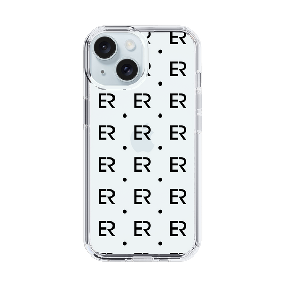 Slim Protection Case［ EVRIS - Monogram - Black ］