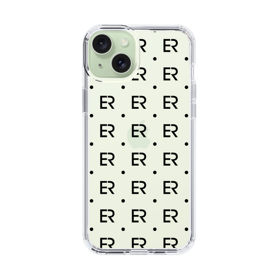 Slim Protection Case［ EVRIS - Monogram - Black ］